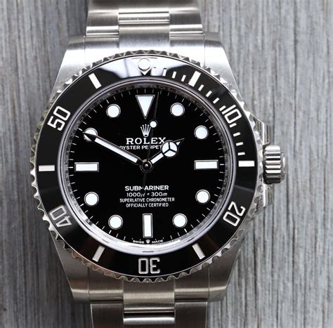 rolex submariner new model price|2022 rolex submariner no date.